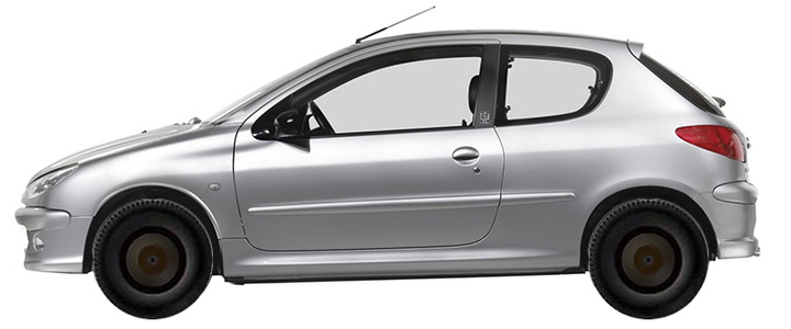 Peugeot 206 2C, 2H Hatchback 3d (1998-2009) 1.6 HDi FAP